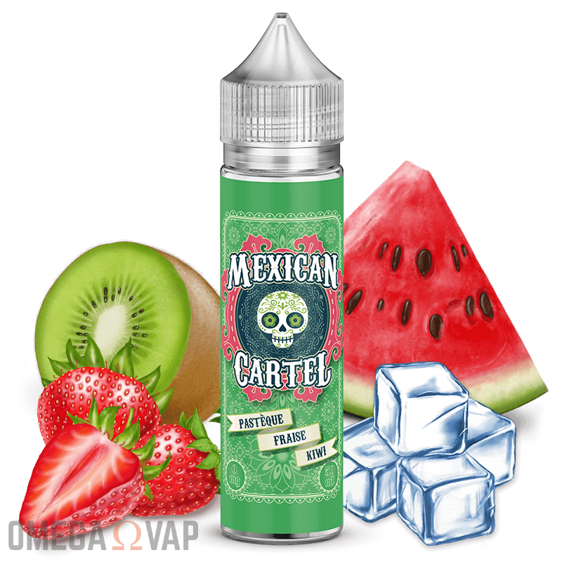 PASTEQUE FRAISE KIWI 50ML - MEXICAN CARTEL