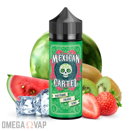 PASTEQUE FRAISE KIWI 100ML - MEXICAN CARTEL