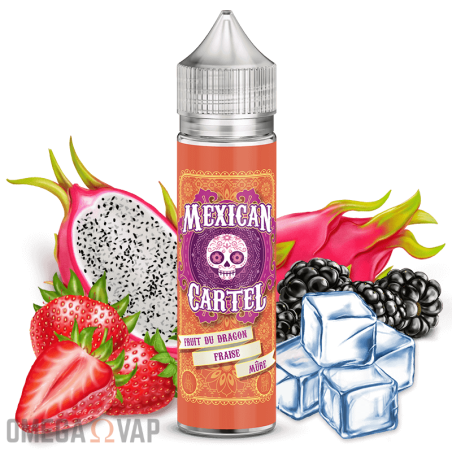 DRAGON FRAISE MURE 50ML - MEXICAN CARTEL